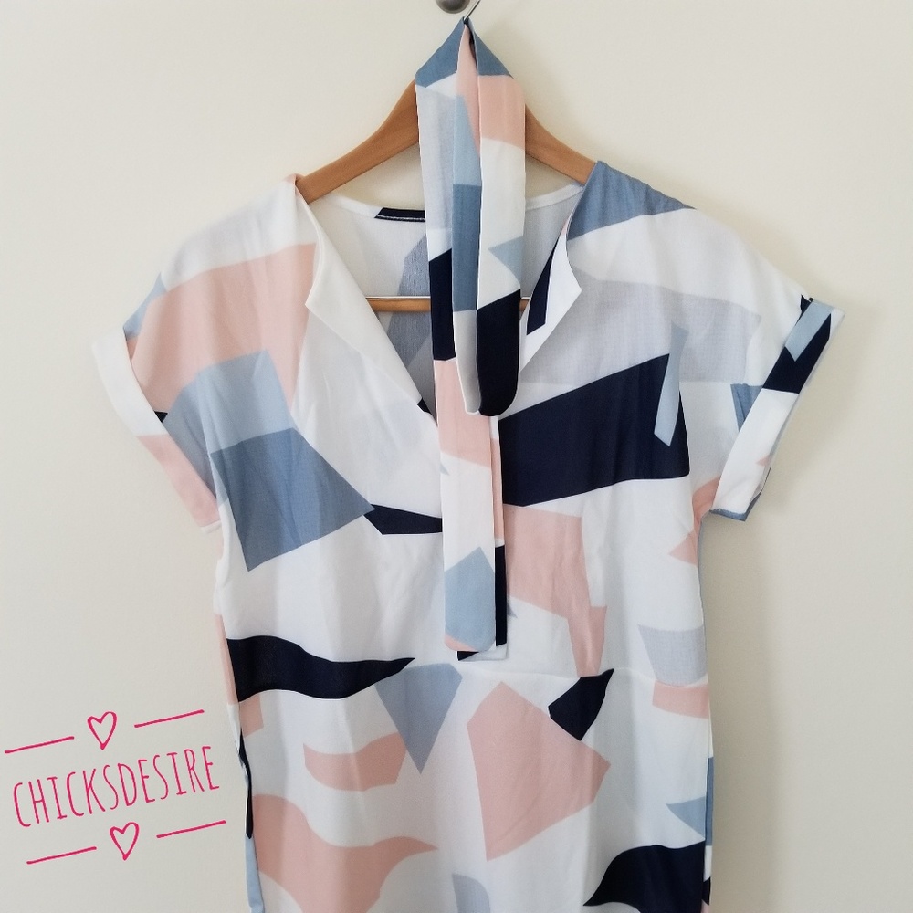 HOST PICK- Boho Summer V-neck Midi Printed Dress - Picture 5 of 6